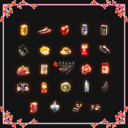 [996引擎]传奇动态水果饮料游戏实物素材（共24个）20250319-002