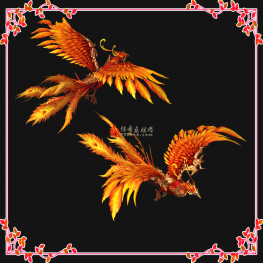 20251220-07传奇怪物素材四圣兽凤凰素材世界BOSS素材