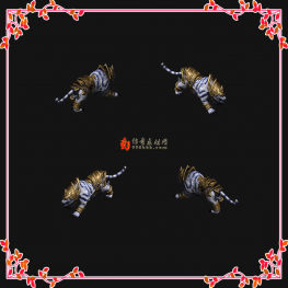 20251220-02传奇怪物素材四圣兽白虎素材世界BOSS素材